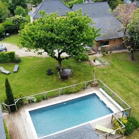 Nyaraló Maison En Pierre Avec Jardin Et Piscine Privee 8 Personnes La Dornac
